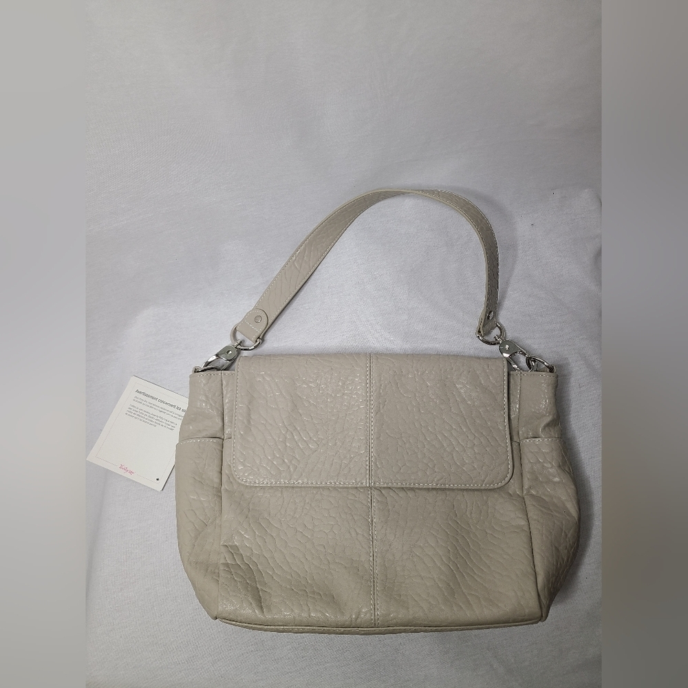 New With Tags Thirty one Jewell Fashion Week Purse Shoulder Bag in Beige
